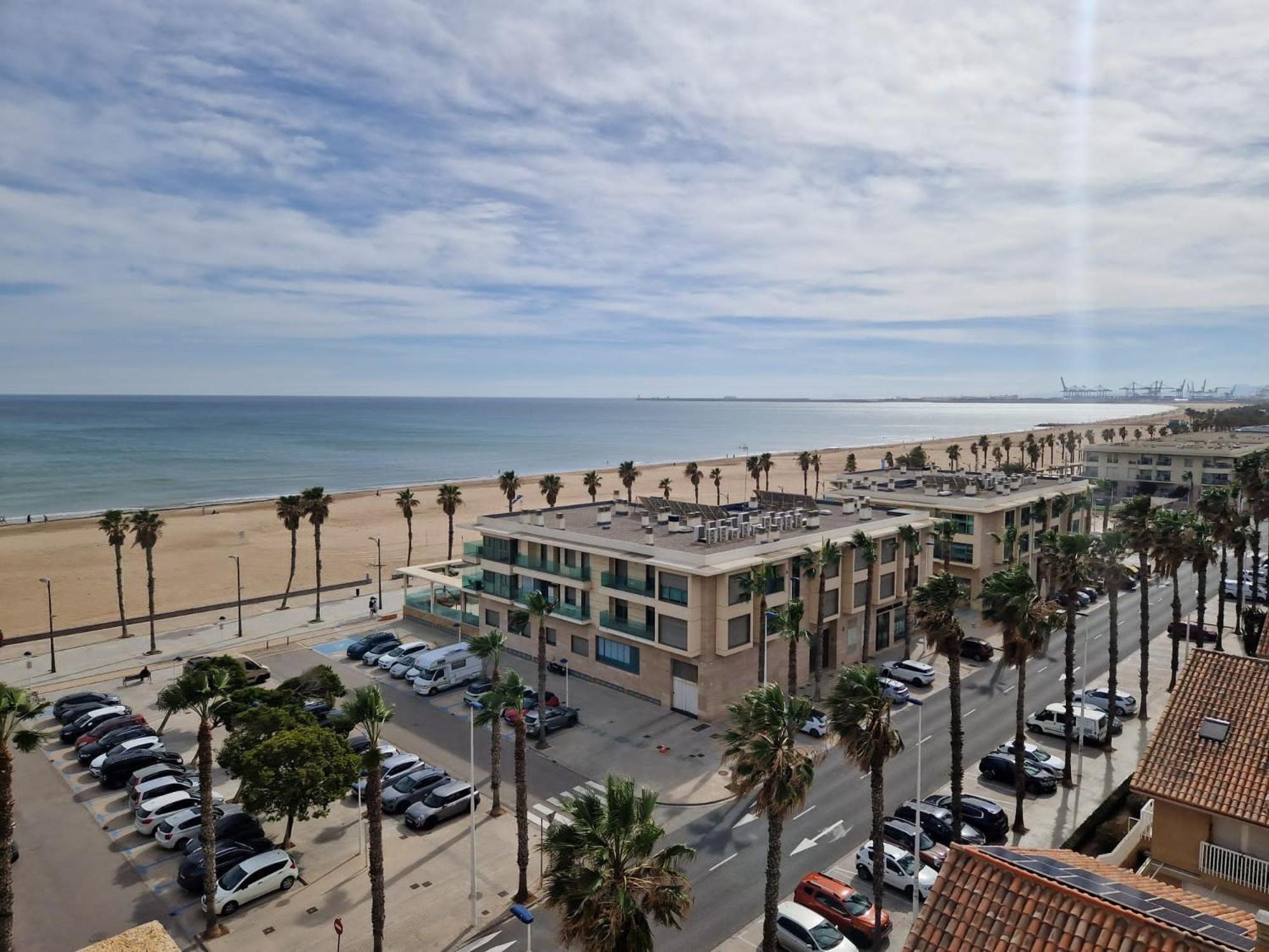 Apartamento Primera Linea De Playa Patacona Valência Exterior foto