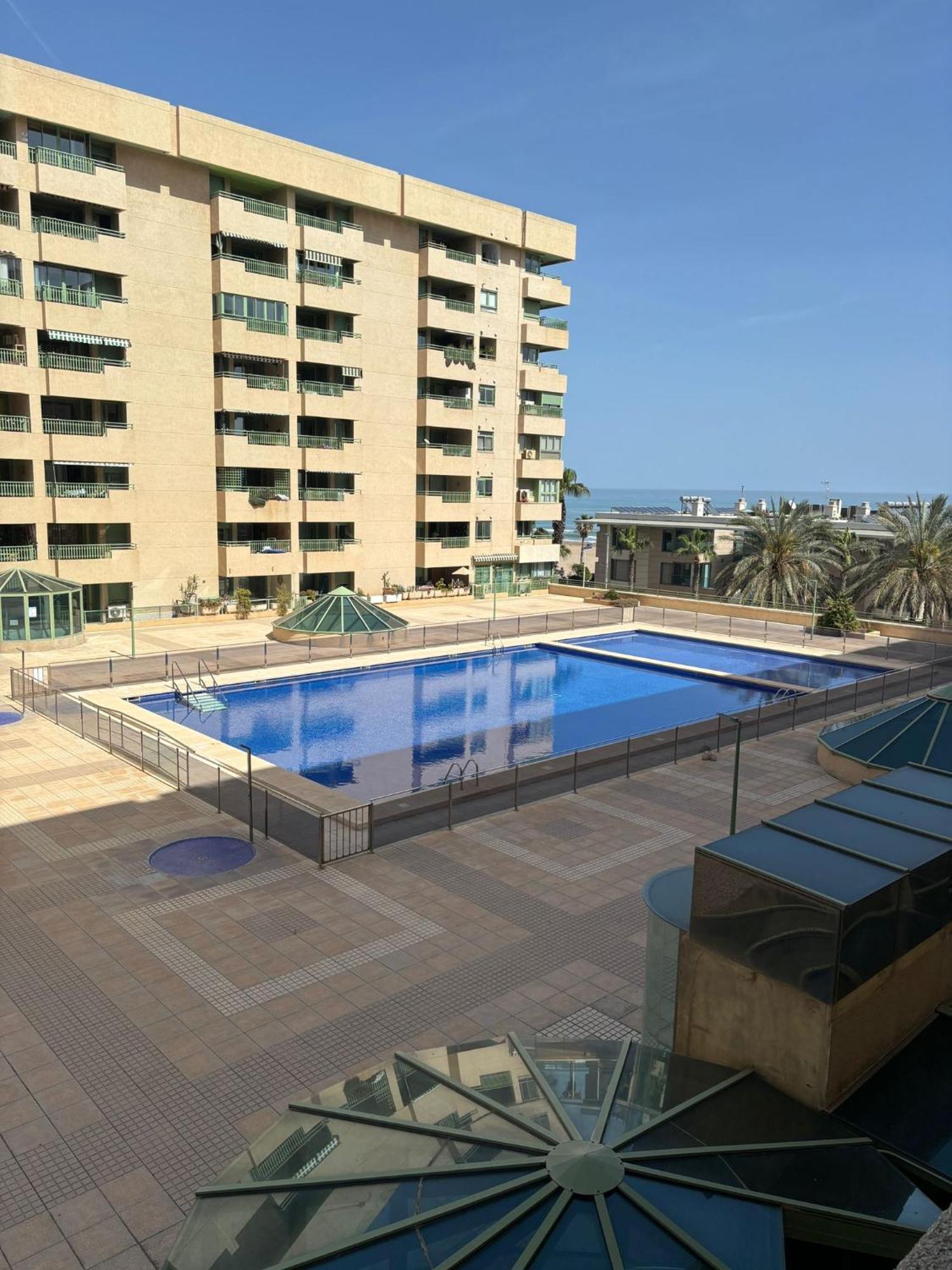 Apartamento Primera Linea De Playa Patacona Valência Exterior foto