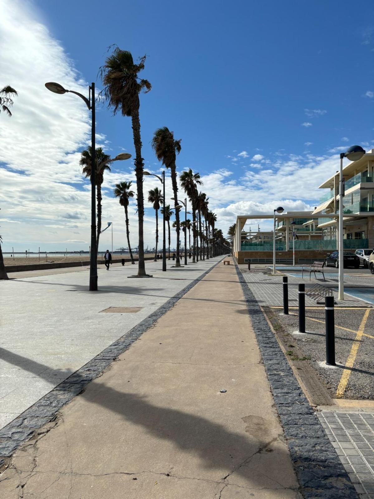 Apartamento Primera Linea De Playa Patacona Valência Exterior foto