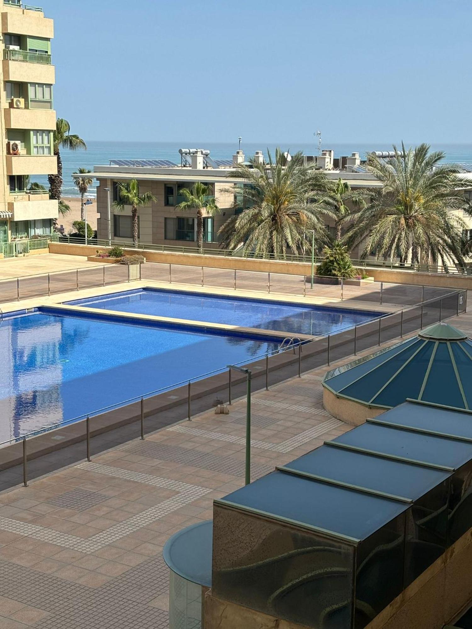 Apartamento Primera Linea De Playa Patacona Valência Exterior foto